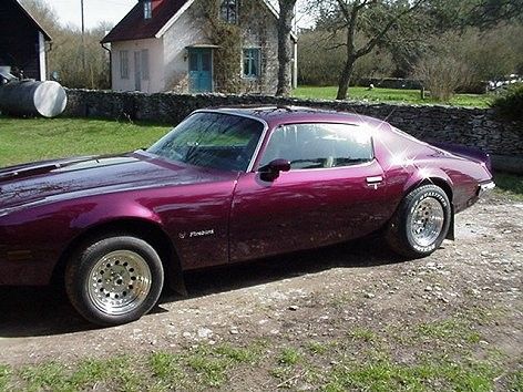 1973 Pontiac Firebird cassis перламутровый