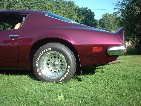 1973 Pontiac Firebird cassis перламутровый
