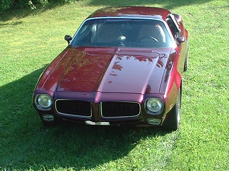 1973 Pontiac Firebird cassis перламутровый