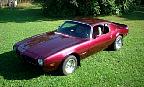 1973 Pontiac Firebird cassis перламутровый