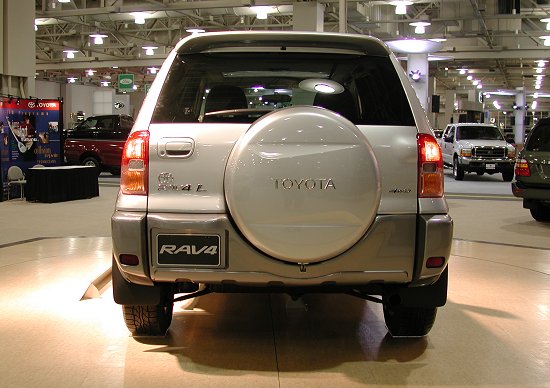 2001 Toyota RAV4 серебряный
