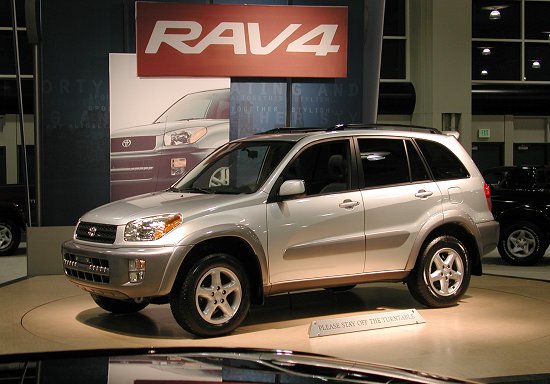 2001 Toyota RAV4 серебряный