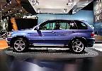 2002 BMW X5 4.6is голубой