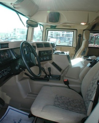 2001 Hummer H1 серый