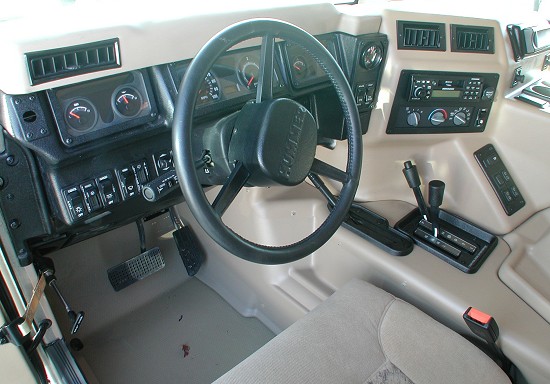 2001 Hummer H1 серый