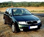 2000 Skoda Fabia 1.9 SDI металлик зеленый