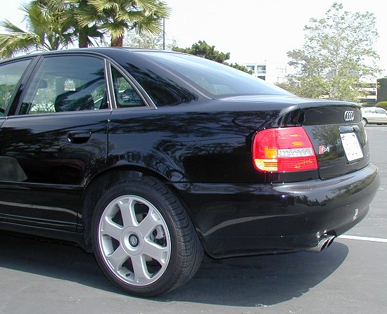2001 Audi S4 черный бриллиант