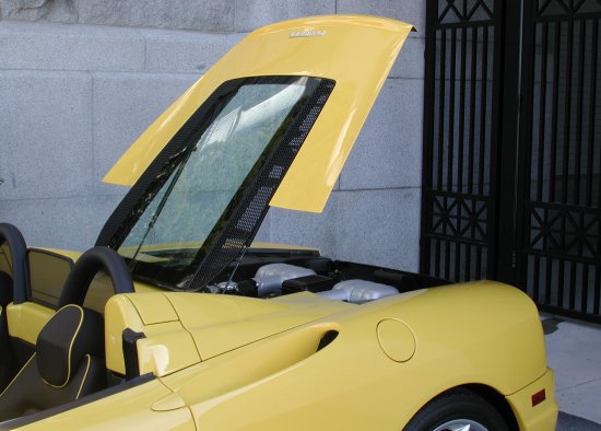 2001 Ferrari 360 Spider F1 желтый
